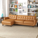 Allison - Mid-Century Modern Sectional Sofa Chaise