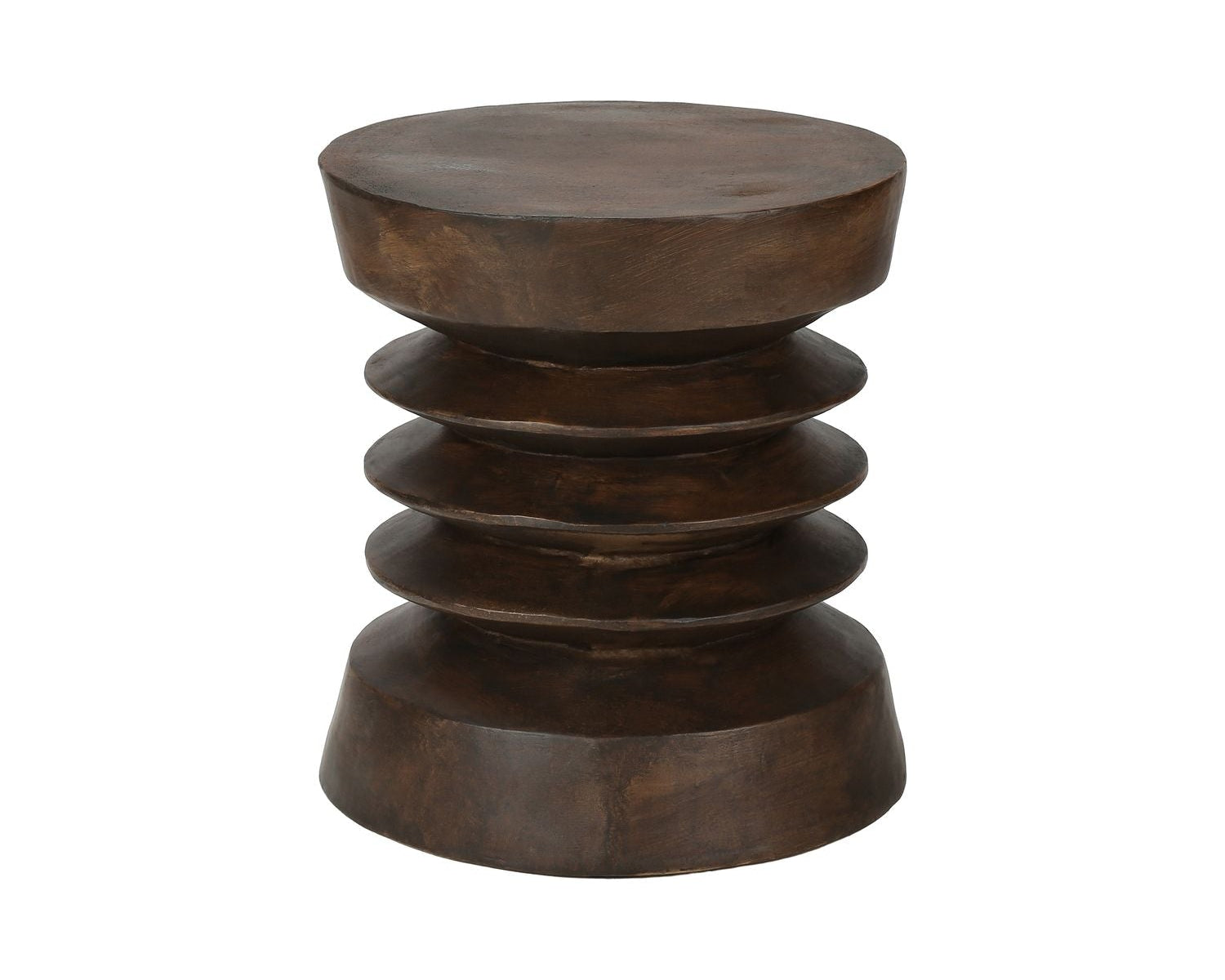 Contemporary Round Accent Table Indoor / Outdoor