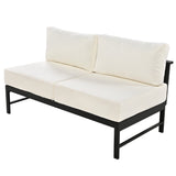 U-Style U-Shaped Outdoor Sectional Sofa Set
