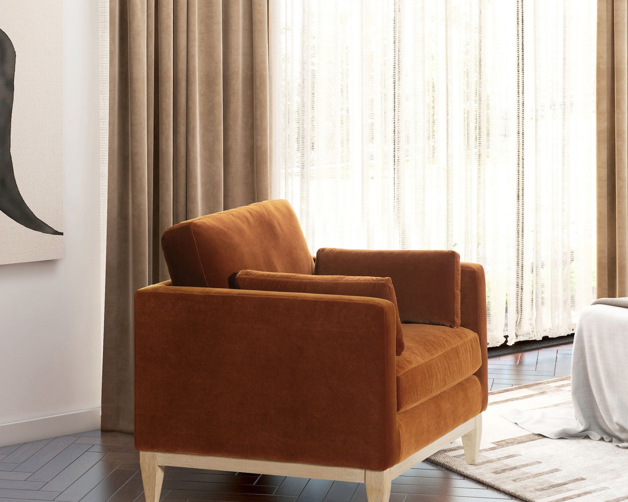 Knox - Modern Farmhouse Arm Chair