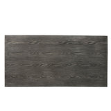 Rolando Outdoor Aluminum Dining Table with Steel Frame
