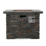 33' SQUARE MGO FIRE PIT - 40000 BTU.
