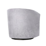 Eden - Swivel Chair With Upholstery And Hardwood Frame