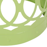 Outdoor Metal Side Table Set of 2
