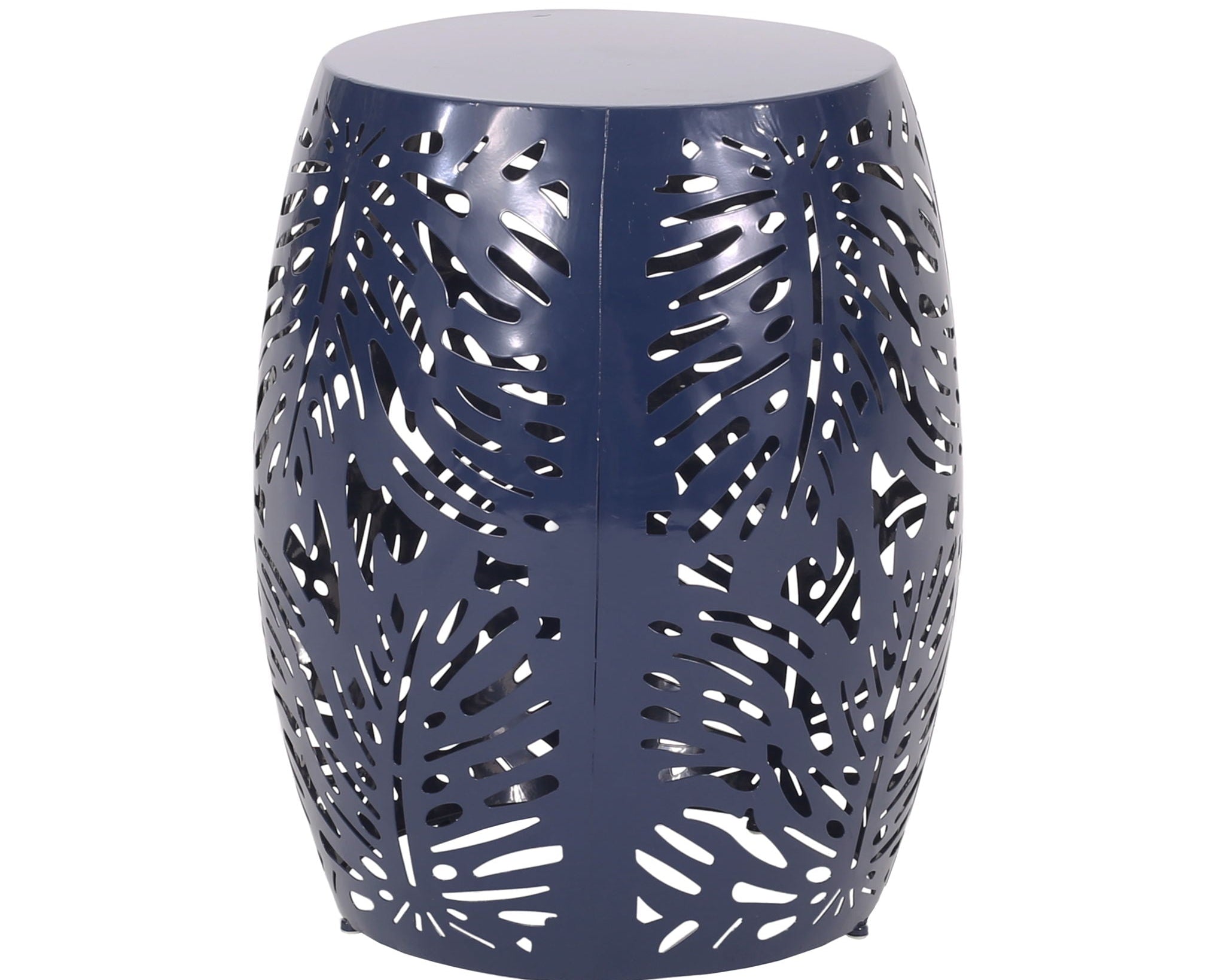 Modern Design Metal End Table, Large