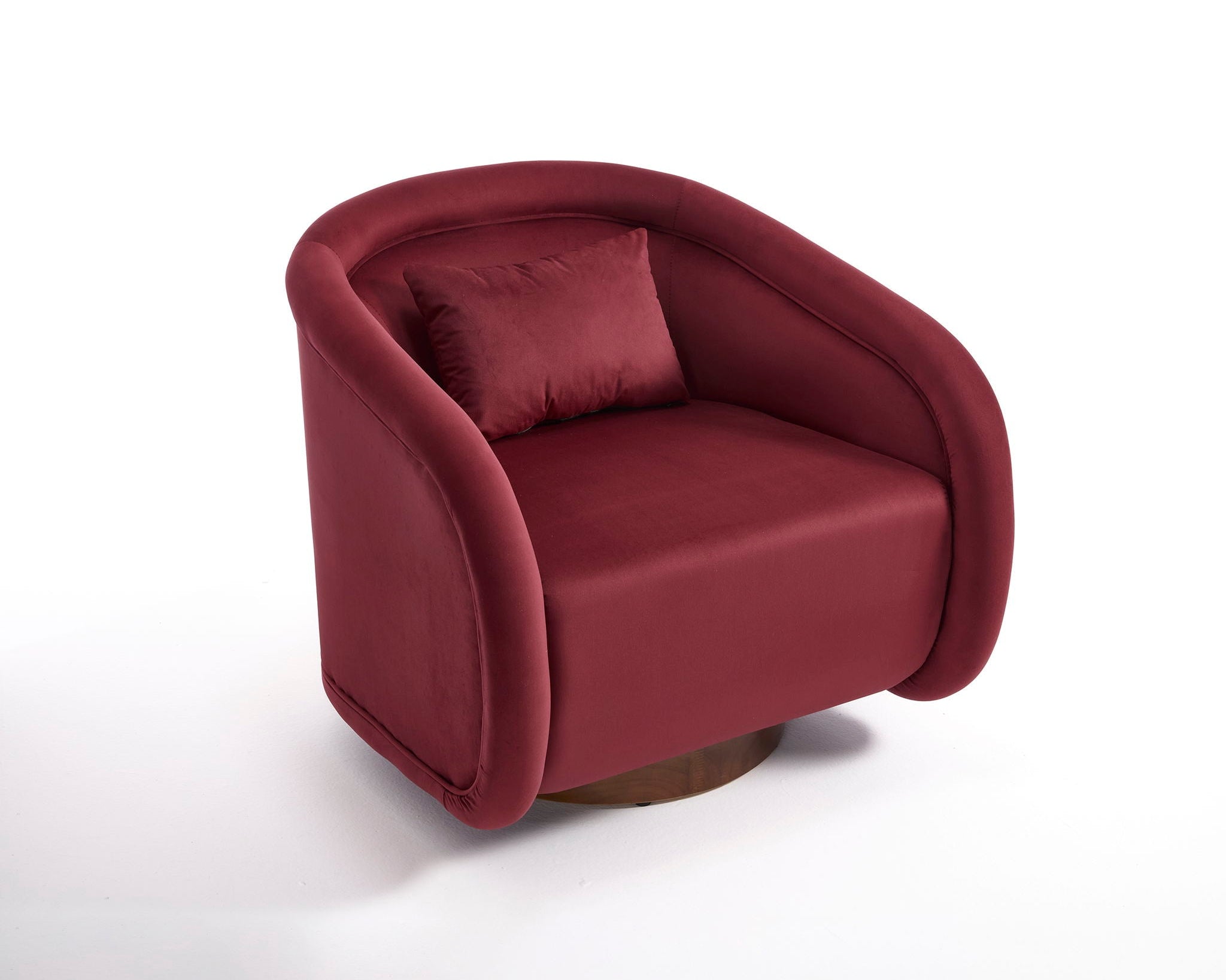 Swivel Accent Chair With 360 Degree Rotating