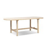 Milo - 8 Seat Oval Dining Table - Natural