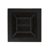 Outdoor 29' Square MgO Wood-Burning Fire Pit, Dark Gray