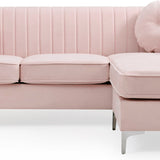 Delray - Micro Suede Sofa Chaise
