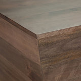 Abba Square Coffee Table - Dark Brown