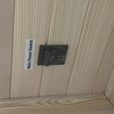 Blisspod | Vienna | Far Infrared Sauna | Canadian Hemlock Very Low EMF | 72.8"H x 35.4"W x 25.6"D | 1 Person