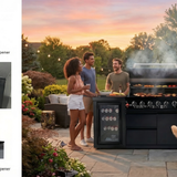 6-Burner Stainless Steel Propane Gas Outdoor Kitchen Barbecue Island Grill