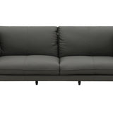 Tadi - Top Grain Leather Sofa - Black