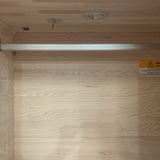 Blisspod | Vienna | Far Infrared Sauna | Canadian Hemlock Very Low EMF | 72.8"H x 35.4"W x 25.6"D | 1 Person