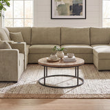 5-Seat Modular Sectional Sofa Couch