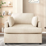 Oversized Accent Chair Comfortable Armrest Cushions