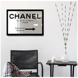 Couture Road Sign Minimalist II