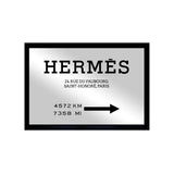 Faubourg Road Sign Minimalist II