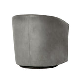 Eden - Swivel Chair With Upholstery And Hardwood Frame
