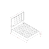 Star - 5 Pieces Bedroom Set Modern Design With LED