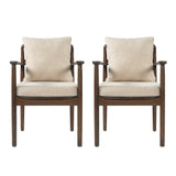 Mid-Century Modern Dining Chairs Set of 2