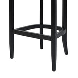 Americana - Mid-Century Modern Cane Back Counter Stool