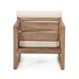 4-Pieces Acacia Wood Patio Furniture Set
