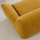 Modular Curved Sectional Sofa, 3-Piece Free-Form Configuration