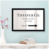 Jewelry Road Sign Glam I