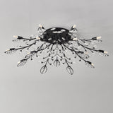 15-Light Chandelier Crystal Ceiling Lamp