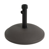 Ander Outdoor 68-Pound Round Umbrella Base - Brown