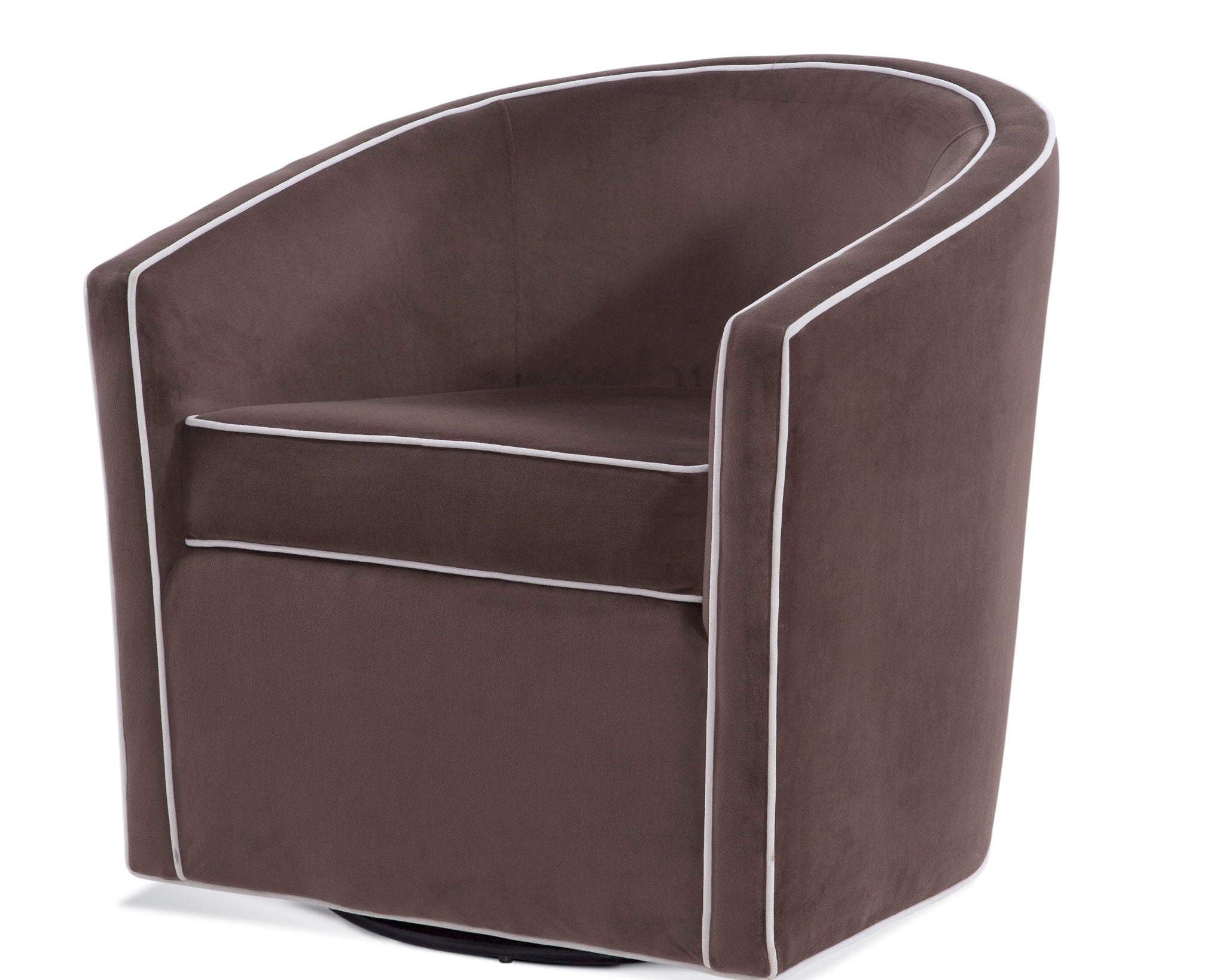 Kendall - Swivel Chair With Barrel Back Design