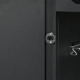 K&K 55.5" Outdoor Kitchen Island with Sink