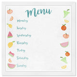 Menu Fruits