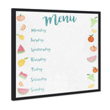 Menu Fruits
