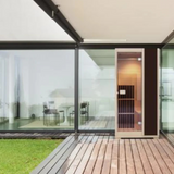 Blisspod | Vienna | Far Infrared Sauna | Canadian Hemlock Very Low EMF | 72.8"H x 35.4"W x 25.6"D | 1 Person