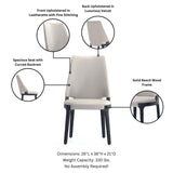 Kara - Dining Chair In (Set of 2)