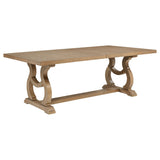 Fremont - Trestle Rectangular Dining Table With Removable Leaf
