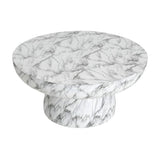 MGO Faux Marble Coffee Table for Indoor and Outdoor Use
