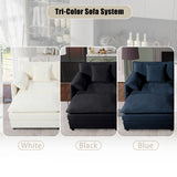 Modular Sectional Sofa Oversized Deep Seat L Shaped Couch Set for Living Room