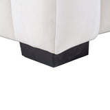 L-Shape Sectional Sofa with Deep Tufted Velvet Upholstered Right Chaise Modular Sofa