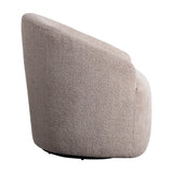 Upholstered 360 Degree Swivel Accent Chair
