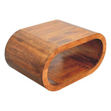 Amaya Coffee Table, Oval, Chestnut