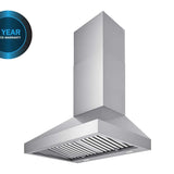30 Inch 750 CFM Wall Mount Range Hood - VICTORY Twister