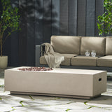 Rectangle 14.75' MGO Fire Pit - 50,000 BTU