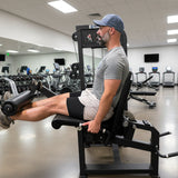 Selectorized Leg Extension & Prone Leg Curl Combo w/250lb weight stack (New)