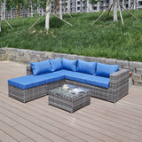 Patio Sofa With Cushions