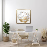 Gold and Light Floral White: Diamond Dust™