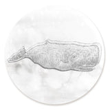 Blue Whale Silver Circle