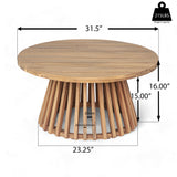 Claremont Patio Furniture Sets: 3-Seater Daybed + Acacia Wood Table
